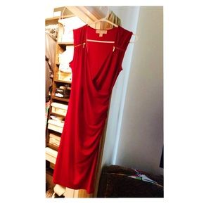 Michael Kors Red Party Dress